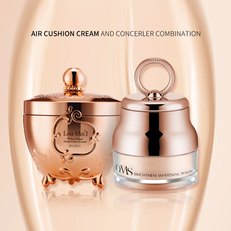 Loumesi Face Concealer Cream with loose powder Cover Pore Wrinkle Brighten Moisturizer Face Foundation 2pcs/lot
Loumesi Face Concealer Cream with loose powder Cover Pore Wrinkle Brighten Moisturizer Face Foundation 2pcs/lot