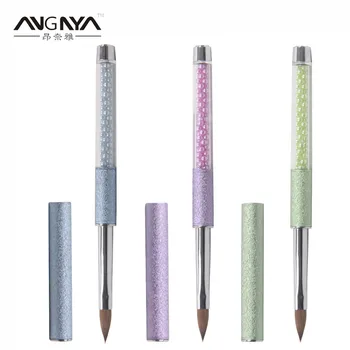 ANGNYA 2018 New Arrival Pure Kolinsky Hair Beauty Pearl Inside Nail Acrylic Brush 10# 1PCS Pure Color Hot Sale A004
ANGNYA 2018 New Arrival Pure Kolinsky Hair Beauty Pearl Inside Nail Acrylic Brush 10# 1PCS Pure Color Hot Sale A004