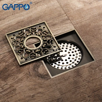 GAPPO black Drains shower floor drains square brass chrome plugs drain stopper shower drain strainers
GAPPO black Drains shower floor drains square brass chrome plugs drain stopper shower drain strainers