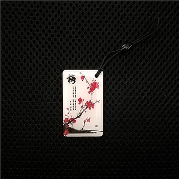 1Pcs/lot UID changeable Card Chinese Magic 1K MF S50 Classic EV1 Rewritable 13.56mhz NFC Keyfob Key chain badge RFID Copy Clone