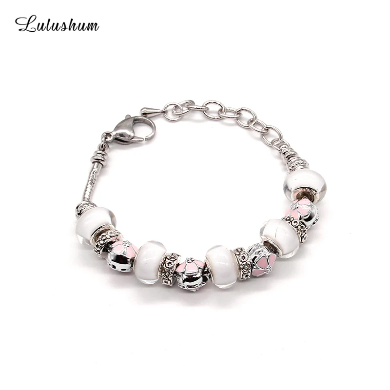SANYU 2019 New Style Fashionable Ladies Bracelet High Quality Glaze Beads Fit Pandora Bracelet Christmas Couple Gift BR-1595
SANYU 2019 New Style Fashionable Ladies Bracelet High Quality Glaze Beads Fit Pandora Bracelet Christmas Couple Gift BR-1595