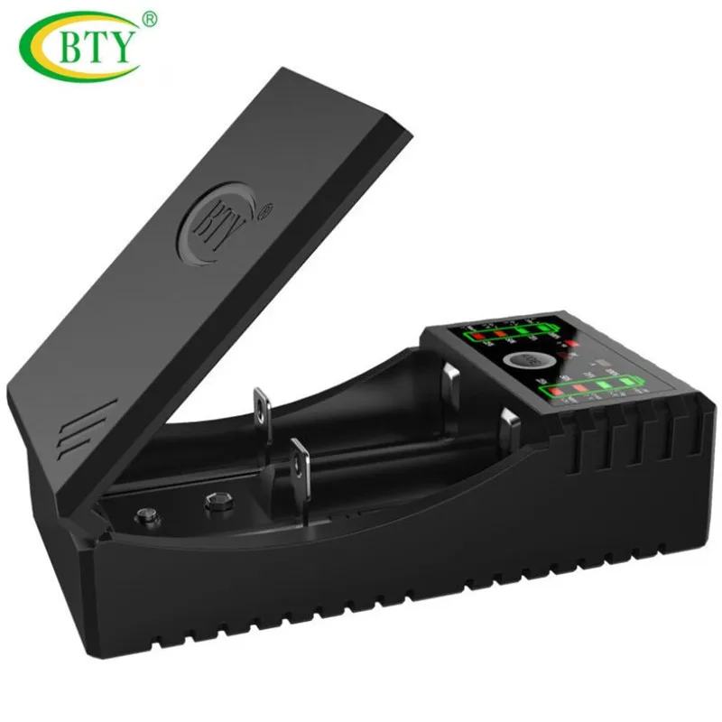 

BTY-V 202 phone Battery power supply 18650 battery charger Li-ion 3.7V Li-fe 3.2V Ni-MH Smart fast 6F22 9V AA AAA 16340 14500