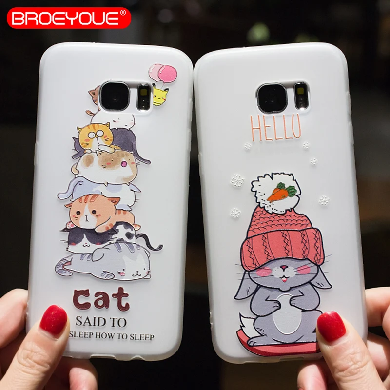 BROEYOUE Case For Samsung Galaxy A5 J5 J7 2016 2017 Soft Silicone TPU Case For Samsung Galaxy S7 Edge Cute Cartoon Case Cover
BROEYOUE Case For Samsung Galaxy A5 J5 J7 2016 2017 Soft Silicone TPU Case For Samsung Galaxy S7 Edge Cute Cartoon Case Cover