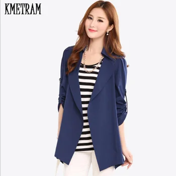 KMETRAM Slim OL Middle Long SimplySolid Plus Size Trench Coat Spring Summer Open Stitch Women's Windbreaker Abrigo Mujer HH955
KMETRAM Slim OL Middle Long SimplySolid Plus Size Trench Coat Spring Summer Open Stitch Women's Windbreaker Abrigo Mujer HH955