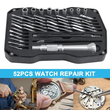 52 in 1 Magnetic Screwdriver Set Sleeve Tweezer Screwdriver Bits Watch Repair Kit _WK
52 in 1 Magnetic Screwdriver Set Sleeve Tweezer Screwdriver Bits Watch Repair Kit _WK