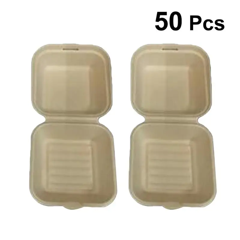 50 Pcs Packing Boxes Disposable Pulp High Grade Take Out Boxes Fruit Boxes Carry Out Containers for Fruit Sushi Food
50 Pcs Packing Boxes Disposable Pulp High Grade Take Out Boxes Fruit Boxes Carry Out Containers for Fruit Sushi Food