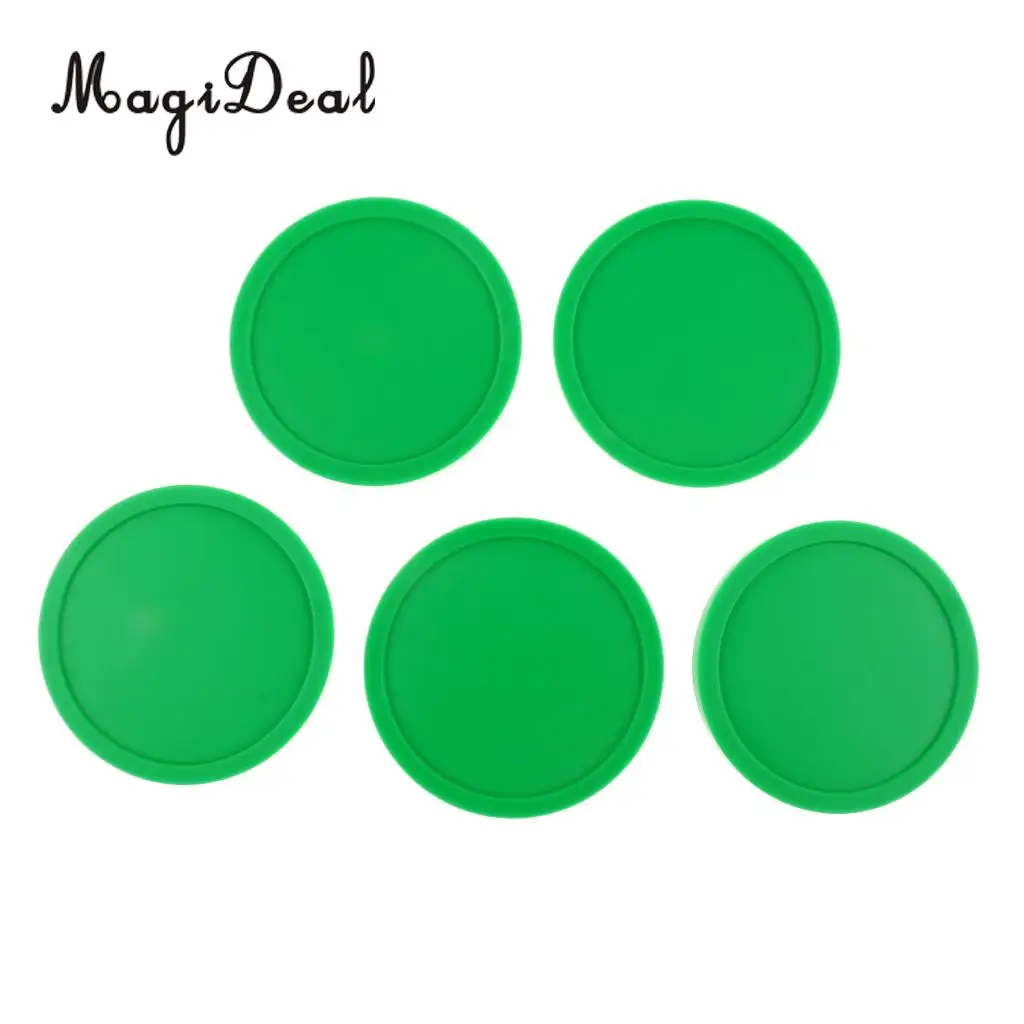 MagiDeal 5 Pieces 82mm Green Air Hockey Replacement Pucks for Game Tables, Equipment, Accessories
MagiDeal 5 Pieces 82mm Green Air Hockey Replacement Pucks for Game Tables, Equipment, Accessories