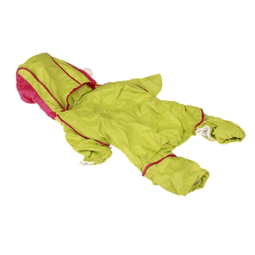 XS-XXL Raincoat for Dogs Mesh Pervious Dog Raincoat Waterproof Hooded Cloak Jacket Summer Clothes for Dogs Dropshipping 40AT15 (5)