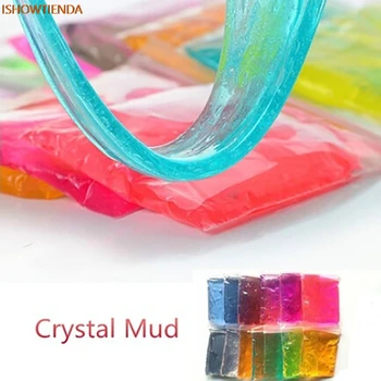 ISHOWTIENDA Clay Slime DIY Crystal Mud Play Plasticine
