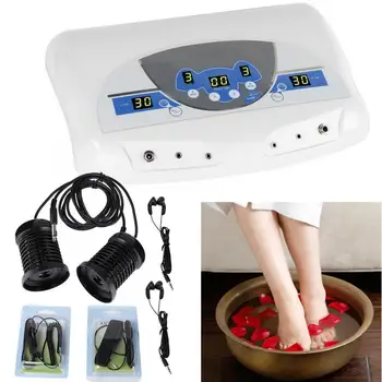 Therapy Body Detox Machine Ion Array Music Footbath Spa Cleanse Ionic Machine for Two People Use Massage Treatments D
Therapy Body Detox Machine Ion Array Music Footbath Spa Cleanse Ionic Machine for Two People Use Massage Treatments D