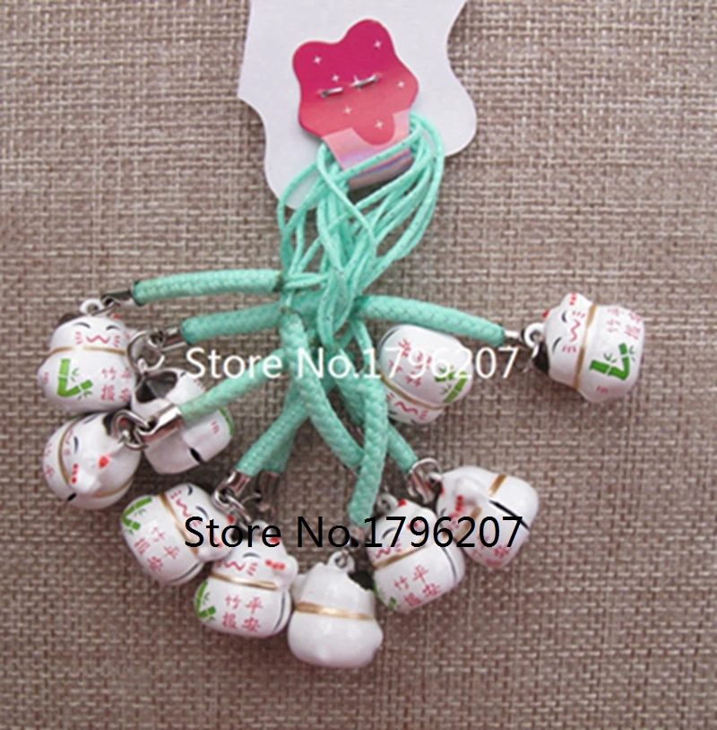 New 10 Pcs Cartoon Lucky cat Bells Cell Phone Strap Charms Keychains Key Ring DIY Jewelry Making Accessories Ty-98
New 10 Pcs Cartoon Lucky cat Bells Cell Phone Strap Charms Keychains Key Ring DIY Jewelry Making Accessories Ty-98