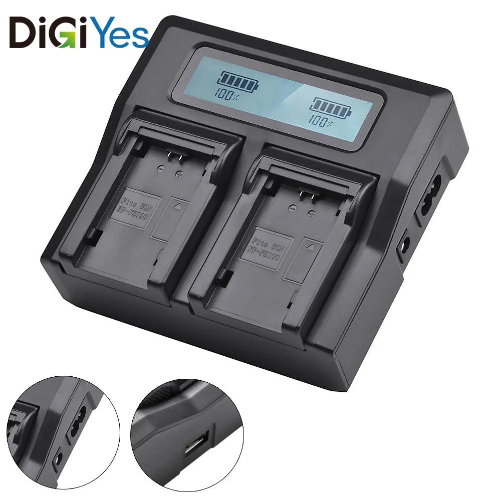 Camera Charger Fast Quick Dual + USB Output for Sony Alpha / 9R / A9R / 9S / A9S / A7RIII / A7R3 / 7RM3 / A7m3 / BC-QZ1
Camera Charger Fast Quick Dual + USB Output for Sony Alpha / 9R / A9R / 9S / A9S / A7RIII / A7R3 / 7RM3 / A7m3 / BC-QZ1