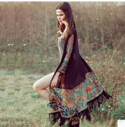 2019 Newest Womens Summer Embroidery Fringe Sun Protection Clothing Chiffon Cardigans Kimono Ethnic Boho Beach Cardigans J2121
2019 Newest Womens Summer Embroidery Fringe Sun Protection Clothing Chiffon Cardigans Kimono Ethnic Boho Beach Cardigans J2121