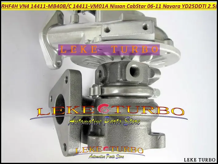 Free Ship Turbo RHF4H VN4 14411VM01A 14411MB40B 14411MB40C Turbocharger For NISSAN CabStar 2006-11 Navara D22 YD25DDTI DCI 2.5L
Free Ship Turbo RHF4H VN4 14411VM01A 14411MB40B 14411MB40C Turbocharger For NISSAN CabStar 2006-11 Navara D22 YD25DDTI DCI 2.5L