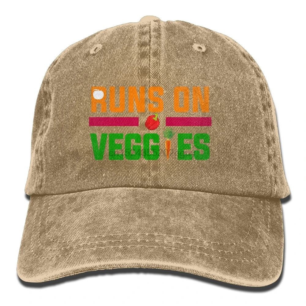 Runs On Veggies Funny Vegan Vegetarian Vintage Washed Dyed Cotton Twill Low Profile Adjustable Baseball Cap
Runs On Veggies Funny Vegan Vegetarian Vintage Washed Dyed Cotton Twill Low Profile Adjustable Baseball Cap