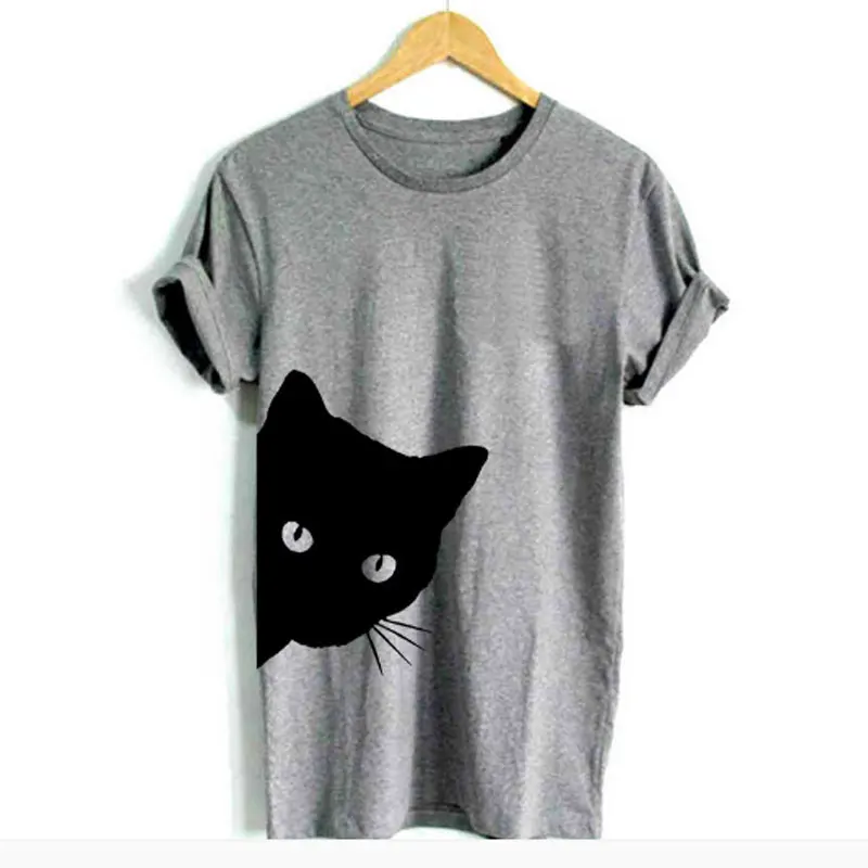 Cat Looking Out Side Print Women T Shirt Cotton Casual Funny T Shirt for Lady Girl Top Tee S6299
Cat Looking Out Side Print Women T Shirt Cotton Casual Funny T Shirt for Lady Girl Top Tee S6299