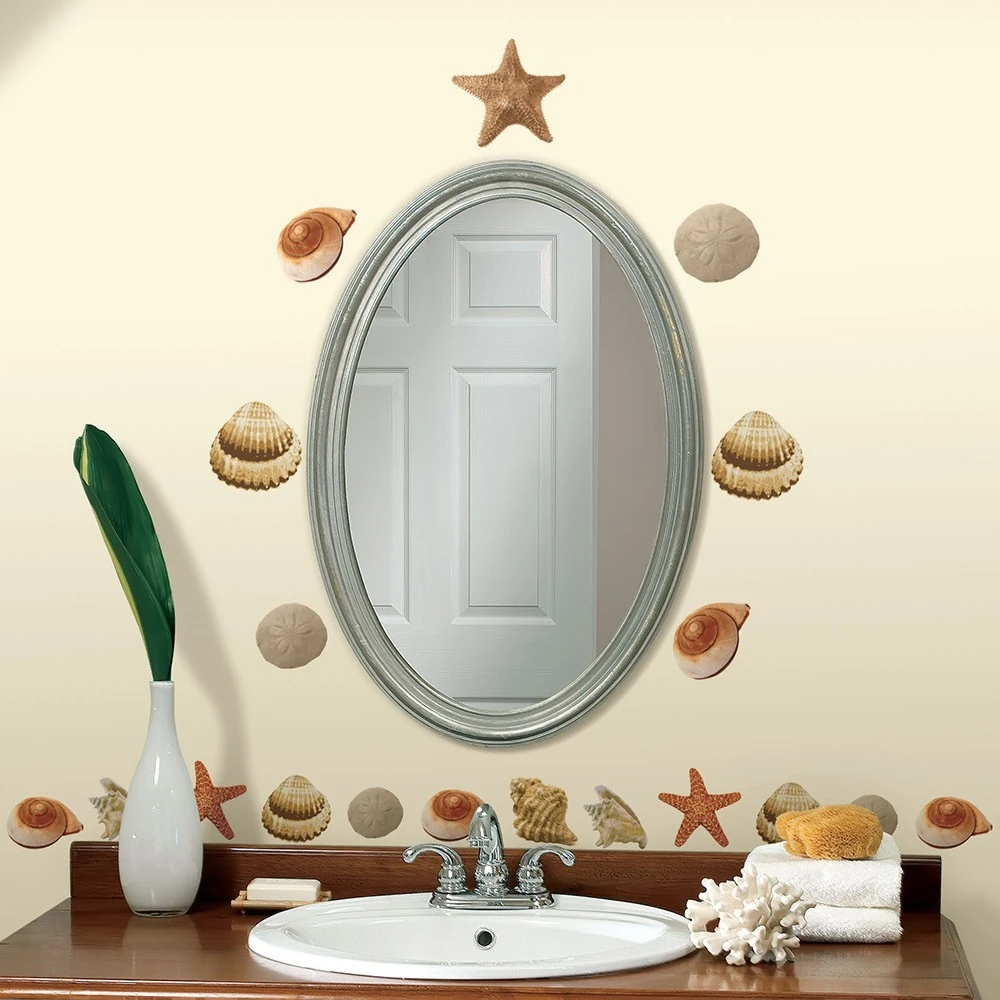 Roommates Baby Room Wall Decorative Sea Shells Peel And Stick Wall Decals (1)