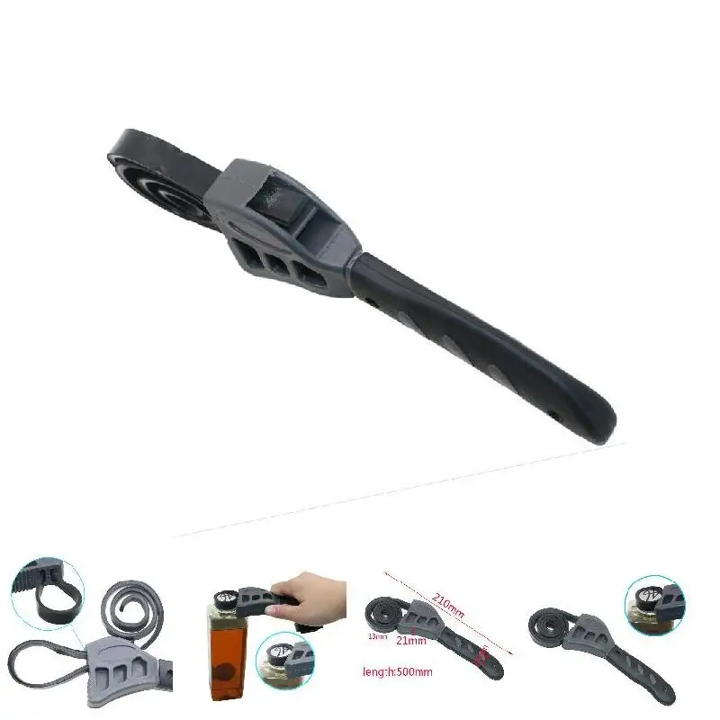 Multi-function 50CM Rubber Belt Wrench Adjustable Bottle Opener Auto Oil Filter Car Repair Spanner Hand Tools HVR88
Multi-function 50CM Rubber Belt Wrench Adjustable Bottle Opener Auto Oil Filter Car Repair Spanner Hand Tools HVR88