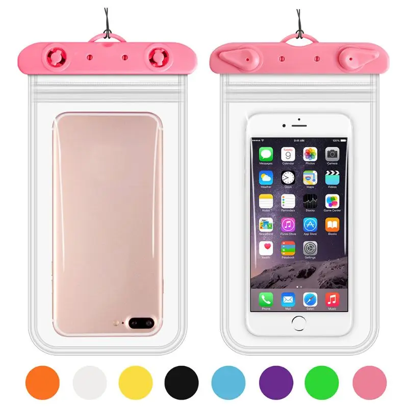 11x22cm Universal Waterproof Phone Case IPX8 Mobile Storage Pouch Clear Dry Cover Double Sealed for Swimming Underwater
11x22cm Universal Waterproof Phone Case IPX8 Mobile Storage Pouch Clear Dry Cover Double Sealed for Swimming Underwater