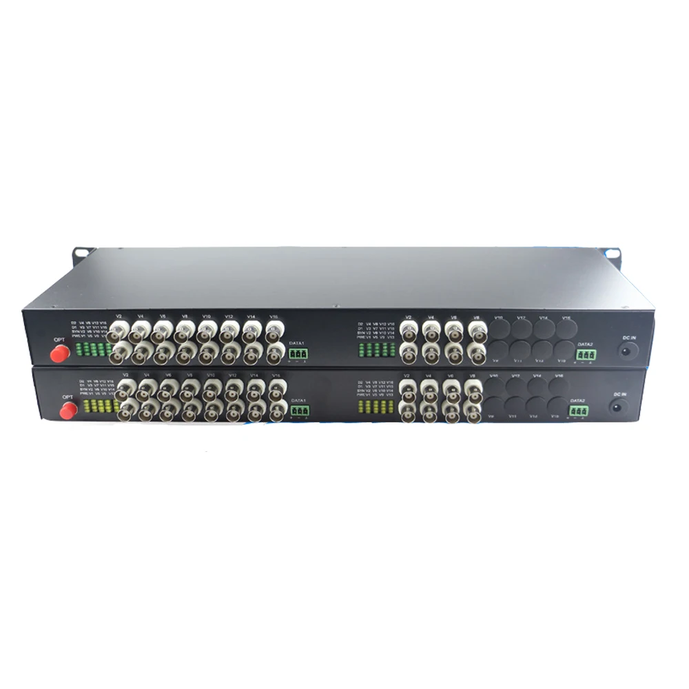 24CH Digital Video Fiber Optical Media Converters -24 BNC Transmitter Receiver, Single mode 20Km For CCTV Surveillance system
24CH Digital Video Fiber Optical Media Converters -24 BNC Transmitter Receiver, Single mode 20Km For CCTV Surveillance system