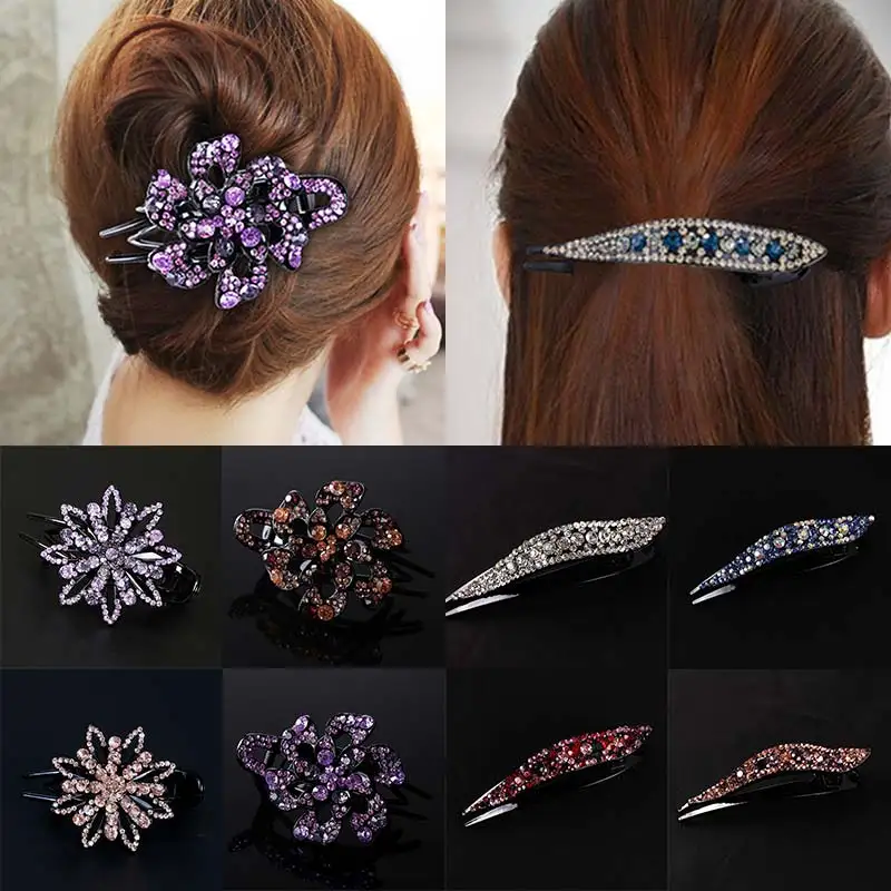 1PC Hairpin Hair Accessories Duckbill Clip Hair Jewelry Top Side Clip 43 Colors Rhinestones Crystal Hair Clips
1PC Hairpin Hair Accessories Duckbill Clip Hair Jewelry Top Side Clip 43 Colors Rhinestones Crystal Hair Clips