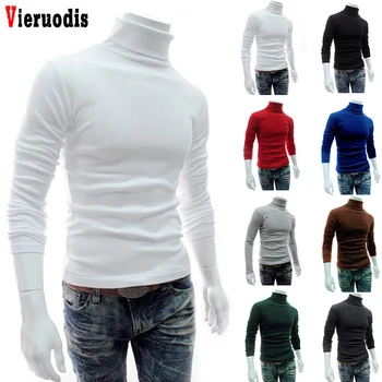Knitted Pullovers New Men Turtleneck Sweater Long Sleeve Solid Slim Fit Thin Knitted Pullover Mens Basic Style Sweaters Clothing
Knitted Pullovers New Men Turtleneck Sweater Long Sleeve Solid Slim Fit Thin Knitted Pullover Mens Basic Style Sweaters Clothing