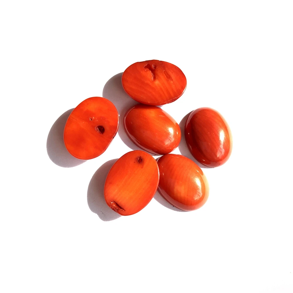 Wholesale Natural Orange Red Coral Bead Cabochon Jewelry Ring Face 3pcs/lot 12x16mm Oval Gem stone Beads Cabochons
Wholesale Natural Orange Red Coral Bead Cabochon Jewelry Ring Face 3pcs/lot 12x16mm Oval Gem stone Beads Cabochons