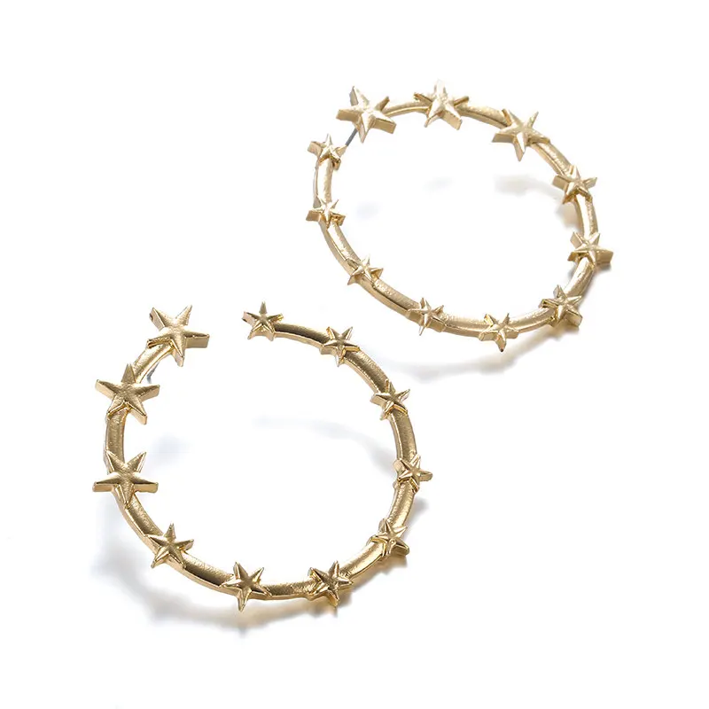 Big Hoop Earrings for Women 2019 Vintage Gold Color Round Fashion Statement Earrings 2018 Female Accessories Jewellery
Big Hoop Earrings for Women 2019 Vintage Gold Color Round Fashion Statement Earrings 2018 Female Accessories Jewellery
