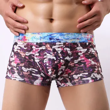 Sexy Men Underwear Mesh Boxer Shorts Printed Panties Man Breathable Low Rise U Convex Pouch Underpants Cueca masculinas M-XXL
Sexy Men Underwear Mesh Boxer Shorts Printed Panties Man Breathable Low Rise U Convex Pouch Underpants Cueca masculinas M-XXL