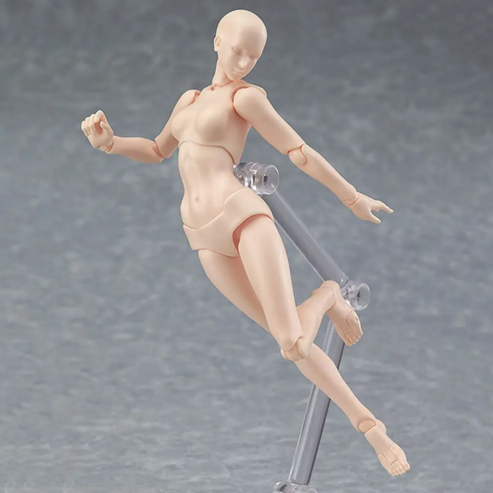 13cm Action Figure Toys Artist Movable Male Female Joint figure PVC Body Figures Model Mannequin Art Sketch Draw Figurine
13cm Action Figure Toys Artist Movable Male Female Joint figure PVC Body Figures Model Mannequin Art Sketch Draw Figurine