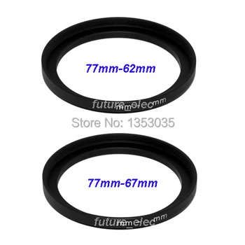 2Pcs 77mm to 62mm 67mm 77mm-62mm-67mm 77 62 67 mm Metal Step-Up Step Up Ring Camera Lens Filter Stepping Adapter Hood Holder Cap
2Pcs 77mm to 62mm 67mm 77mm-62mm-67mm 77 62 67 mm Metal Step-Up Step Up Ring Camera Lens Filter Stepping Adapter Hood Holder Cap