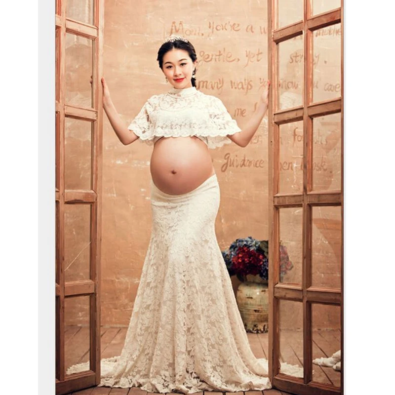 2018 New Maternity Dress for Photo Shoot White Lace Maxi Maternity Photography Props Long Dress for Pregnancy
2018 New Maternity Dress for Photo Shoot White Lace Maxi Maternity Photography Props Long Dress for Pregnancy