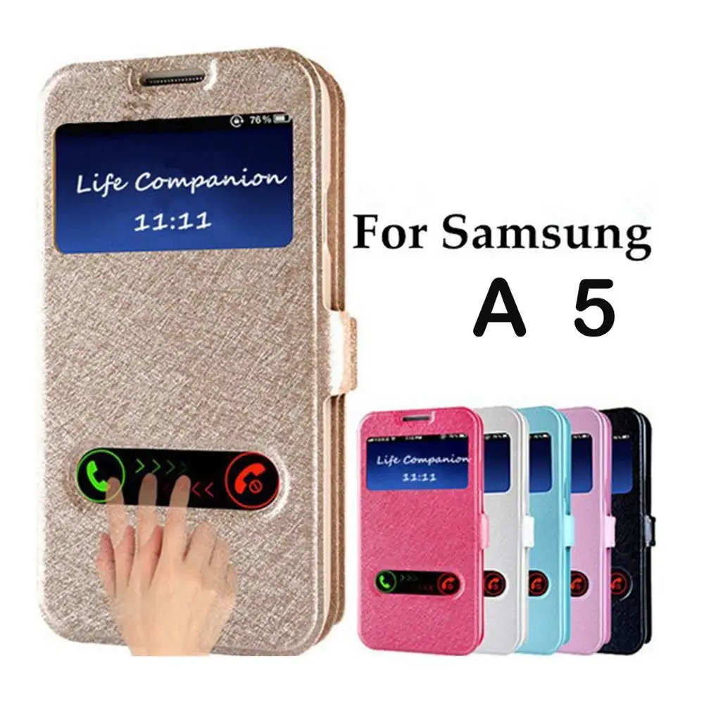 Luxury PU Leather View Window Cover sFor Samsung Galaxy A5 Case For Samsung Galaxy A5 A5000 Mobile Phone Bag Case Cover Stand A5
Luxury PU Leather View Window Cover sFor Samsung Galaxy A5 Case For Samsung Galaxy A5 A5000 Mobile Phone Bag Case Cover Stand A5