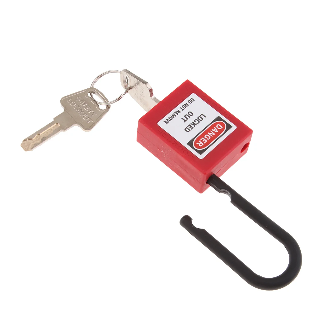 PVC and Stainless Steel Safety Lockout Padlock for Auto Car Boat Marine Accessory with Label Can write and Erase PVC and Stainless Steel Safety Lockout Padlock for Auto Car Boat Marine Accessory with Label Can write and Erase
