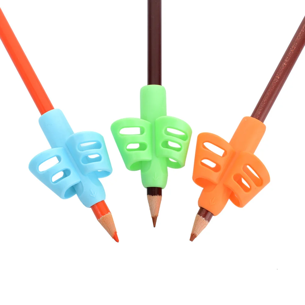 8Pcs/Set Children Pencil Holder Correction Hold Pen Writing Grip Posture Tool suits for righ and left hand drop Shipping
8Pcs/Set Children Pencil Holder Correction Hold Pen Writing Grip Posture Tool suits for righ and left hand drop Shipping