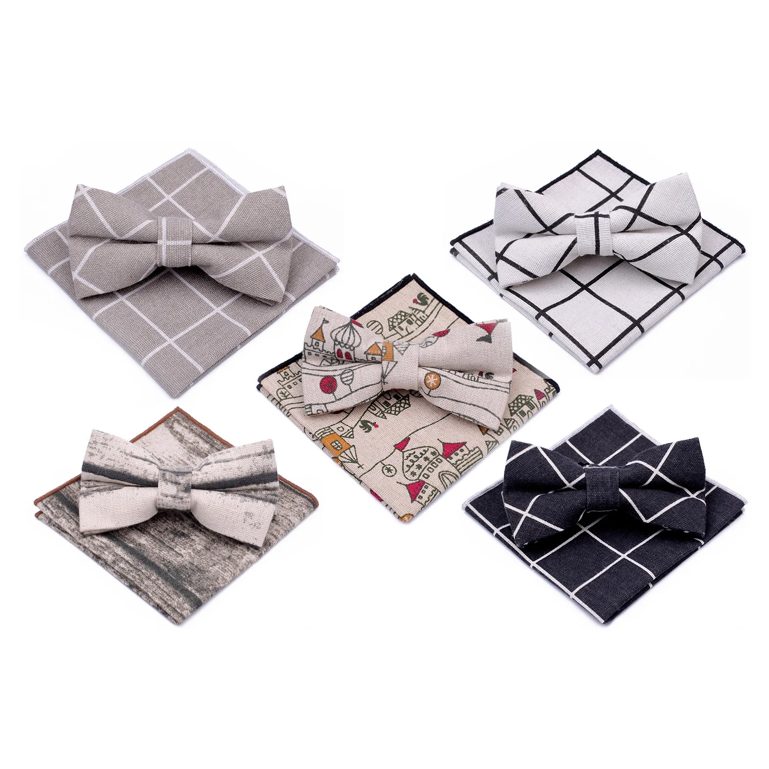 Simple Personality Cotton and Linen Decorative Bow Tie Casual Rural Style Sub-plant Animal Tree Pattern Handkerchief Bow Tie
Simple Personality Cotton and Linen Decorative Bow Tie Casual Rural Style Sub-plant Animal Tree Pattern Handkerchief Bow Tie