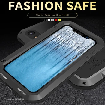 For iphone XR Waterproof Case iphoneXR Hard Shockproof Aluminum Metal Cover For iphone XR Full Protection Phone Case
For iphone XR Waterproof Case iphoneXR Hard Shockproof Aluminum Metal Cover For iphone XR Full Protection Phone Case