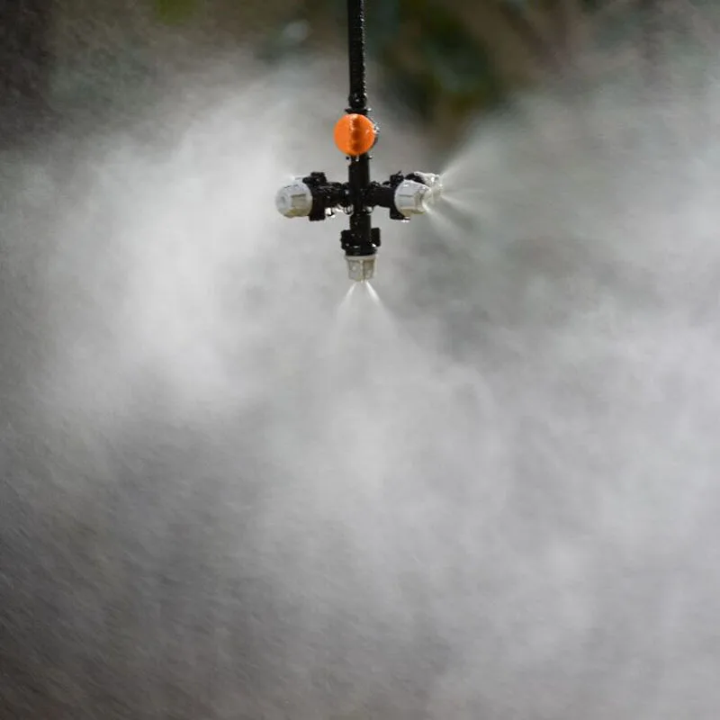 SUEF 1PCS Free shipping Hanging anti drip misting nozzle cross Atomizing nozzle fog WATER SPRAY To greenhouse Drip irrigation @2
SUEF 1PCS Free shipping Hanging anti drip misting nozzle cross Atomizing nozzle fog WATER SPRAY To greenhouse Drip irrigation @2