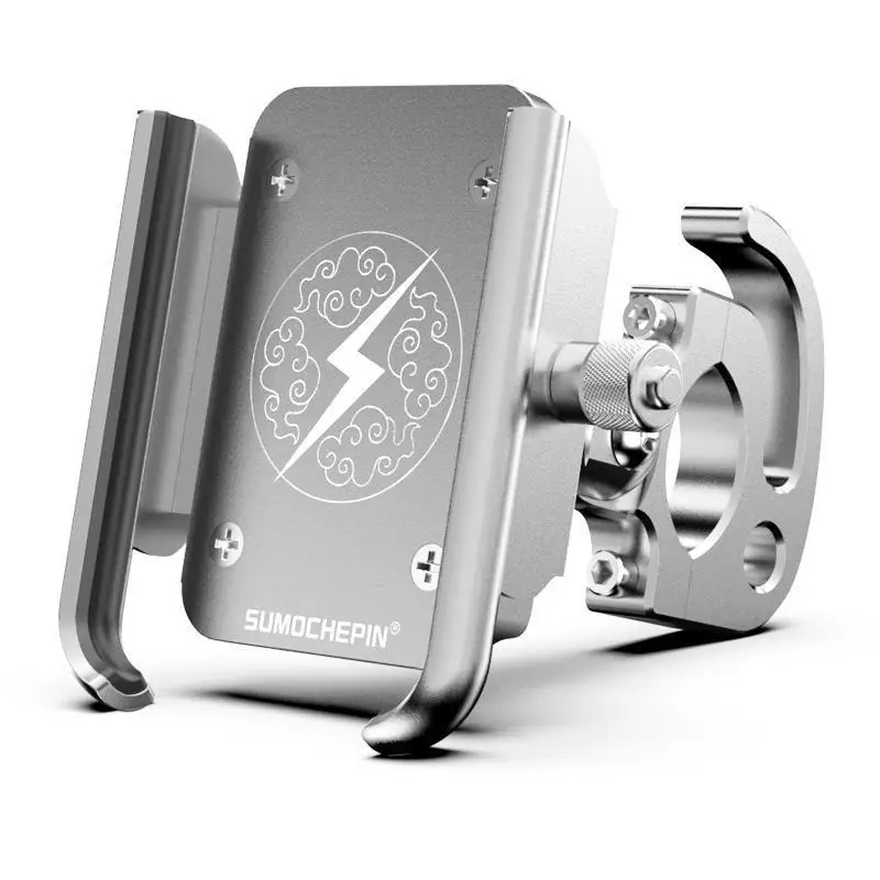 Aluminium Alloy Motorcycle Phone Holder Mountain Bike Mobile Phone Holder Universal Navigation for 4-6.5 inch Mobile Phone GPS
Aluminium Alloy Motorcycle Phone Holder Mountain Bike Mobile Phone Holder Universal Navigation for 4-6.5 inch Mobile Phone GPS