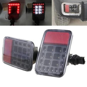 For Jeep Wrangler JK 2007-2016 Led Rear Bumper Fog Parking Reverse Brake Lights Lamp Assembly 1 Pair
For Jeep Wrangler JK 2007-2016 Led Rear Bumper Fog Parking Reverse Brake Lights Lamp Assembly 1 Pair