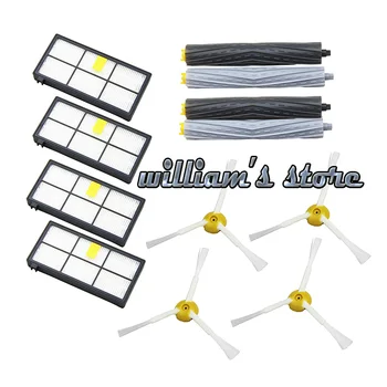 12pcs/lot Debris Extractor Set & HEPA Filter & Side Brush Parts Kit For iRobot Roomba 800 Series 870 880 Vacuum Cleaner
12pcs/lot Debris Extractor Set & HEPA Filter & Side Brush Parts Kit For iRobot Roomba 800 Series 870 880 Vacuum Cleaner