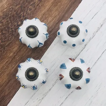 Pack of 8 White Round Ceramic Drawer Knobs With Flora Painted Design Furniture Door Cupboard Pulls Handles Kitchen Knobs
Pack of 8 White Round Ceramic Drawer Knobs With Flora Painted Design Furniture Door Cupboard Pulls Handles Kitchen Knobs