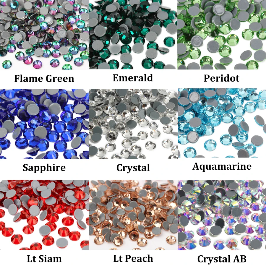 288pcs/1440pcs/lot Crystals High Quality Hot Fix Rhinestones Bright Glass For Garment Accessories SS6 SS10 SS16 SS20 SS30
288pcs/1440pcs/lot Crystals High Quality Hot Fix Rhinestones Bright Glass For Garment Accessories SS6 SS10 SS16 SS20 SS30
