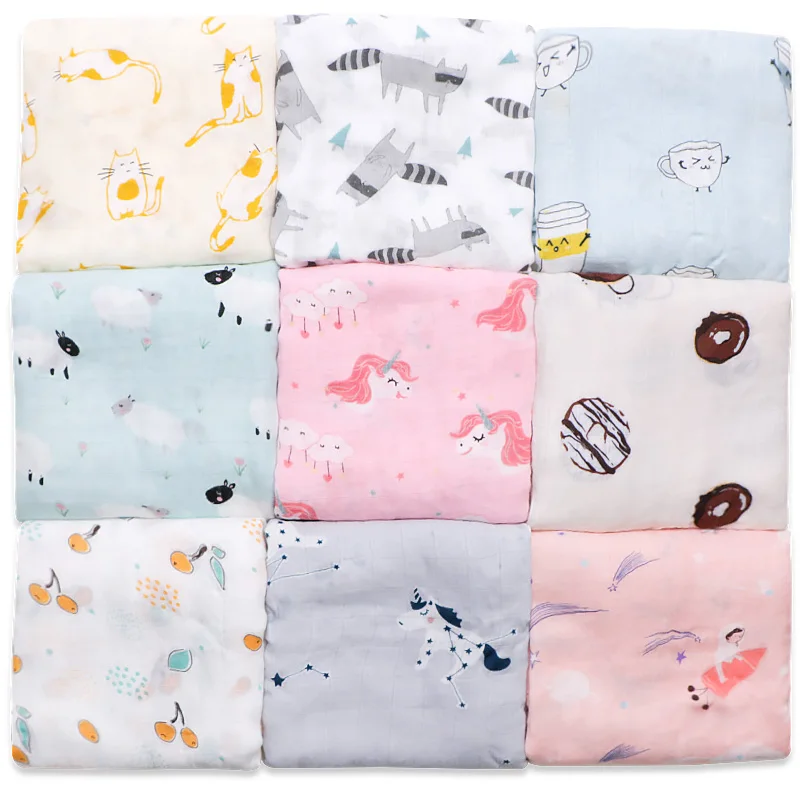 Muslinlife 100% Bamboo Fiber Baby Blanket Cute Cartoon Pattern Swaddle Super Soft Baby Warp Newborn Lovely Blanket Bath Towel
Muslinlife 100% Bamboo Fiber Baby Blanket Cute Cartoon Pattern Swaddle Super Soft Baby Warp Newborn Lovely Blanket Bath Towel