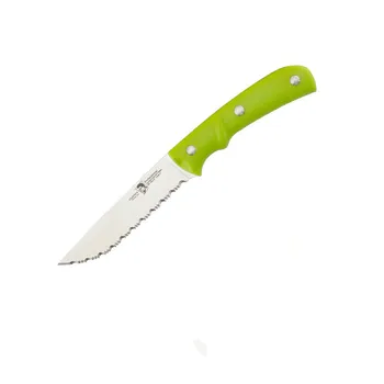 MISGAR 8Cr15Mov New Style Serrated Fruit Knife Tomato Lemon Cutter Multifunctional Paring Knife Mini Portable Peeling Knives
MISGAR 8Cr15Mov New Style Serrated Fruit Knife Tomato Lemon Cutter Multifunctional Paring Knife Mini Portable Peeling Knives