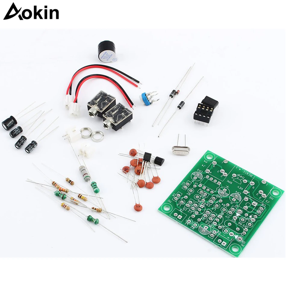 1 Set DIY RADIO 40M CW Shortwave Transmitter QRP Pixie Kit Receiver 7.023-7.026MHz Short Wave Transmitter DC 9V-14V
1 Set DIY RADIO 40M CW Shortwave Transmitter QRP Pixie Kit Receiver 7.023-7.026MHz Short Wave Transmitter DC 9V-14V