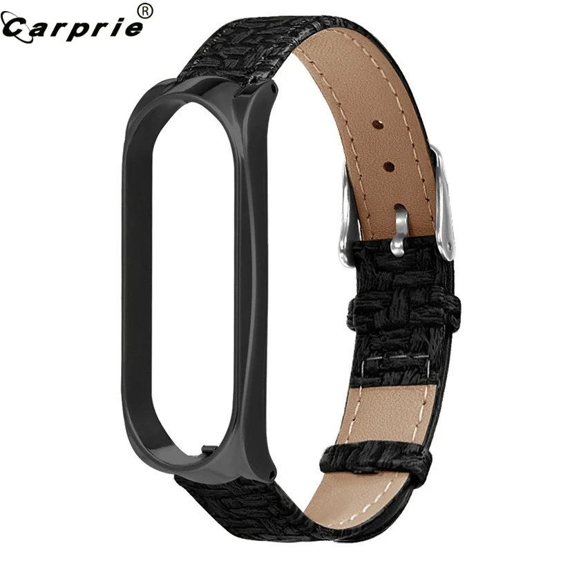 CARPRIE Replacement Leather Wristband For Xiaomi Mi Band 3 Woven Pattern Wrist Strap Pin Buckle Smart Watch Accessory 90130
CARPRIE Replacement Leather Wristband For Xiaomi Mi Band 3 Woven Pattern Wrist Strap Pin Buckle Smart Watch Accessory 90130