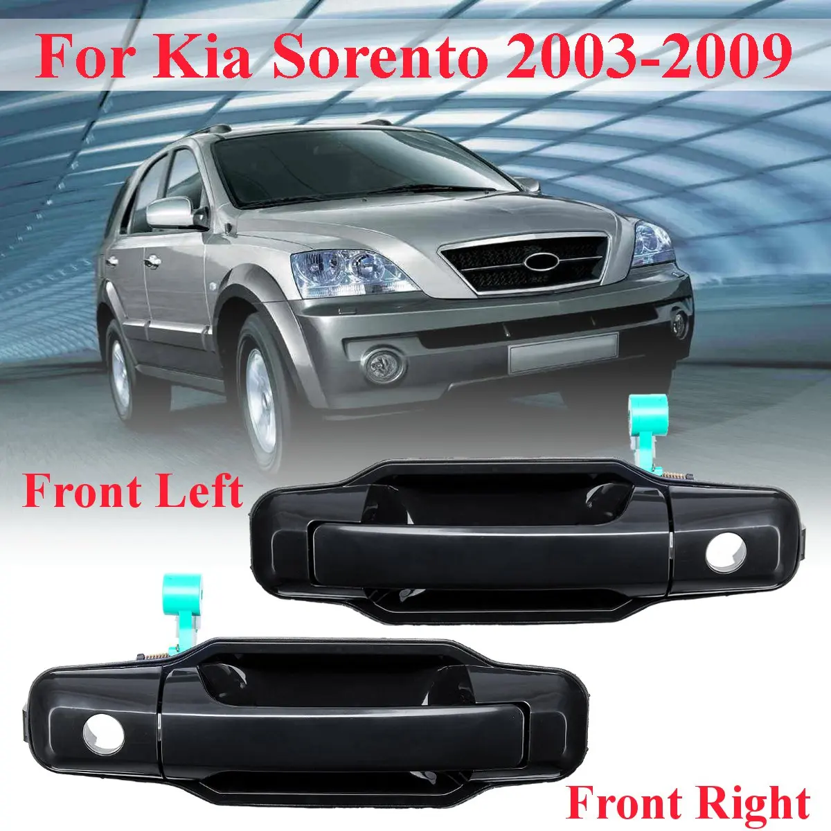 LHD EXTERIOR DOOR HANDLE FOR KIA SORENTO 2003 2004 2005 2006 2007 2008 2009 OEM 82650-3E021 82660-3E021 83650-3E021 83660-3E021
LHD EXTERIOR DOOR HANDLE FOR KIA SORENTO 2003 2004 2005 2006 2007 2008 2009 OEM 82650-3E021 82660-3E021 83650-3E021 83660-3E021