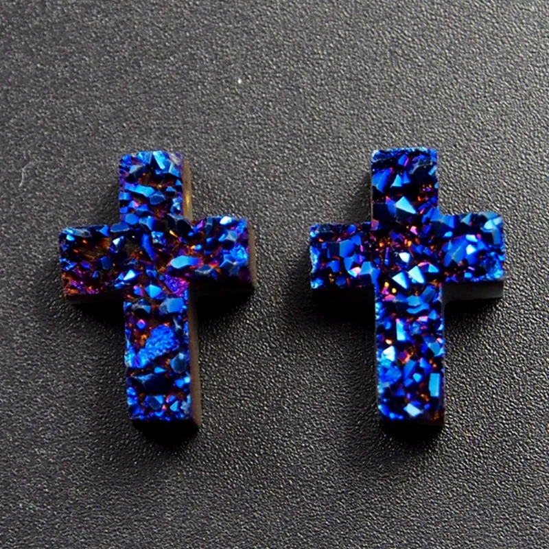 Cross Druzy Pendant (81)