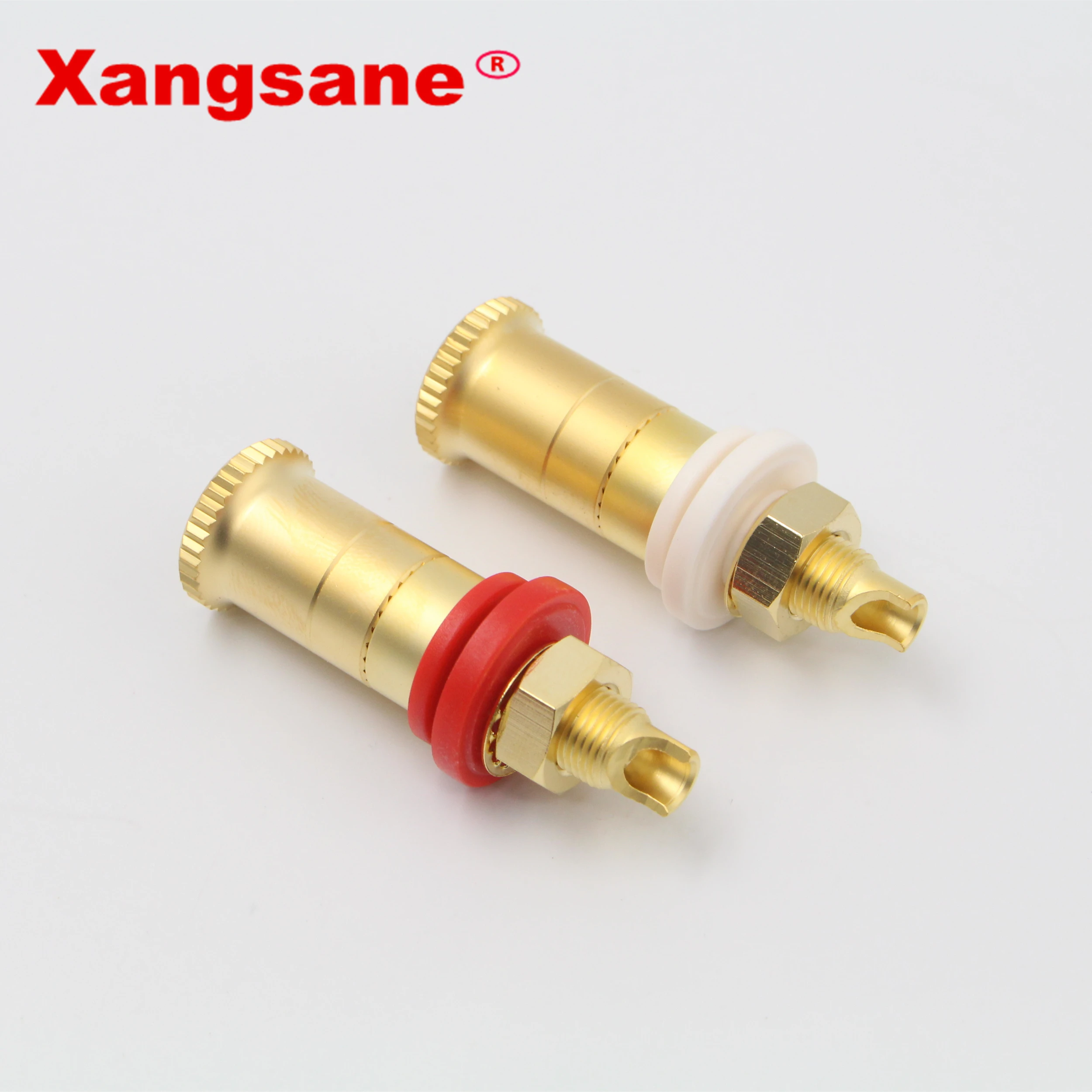 Xangsane Copper gold plated banana binding post,amplifier ternminal ,banana jack 1pcs black+1pcs red
Xangsane Copper gold plated banana binding post,amplifier ternminal ,banana jack 1pcs black+1pcs red